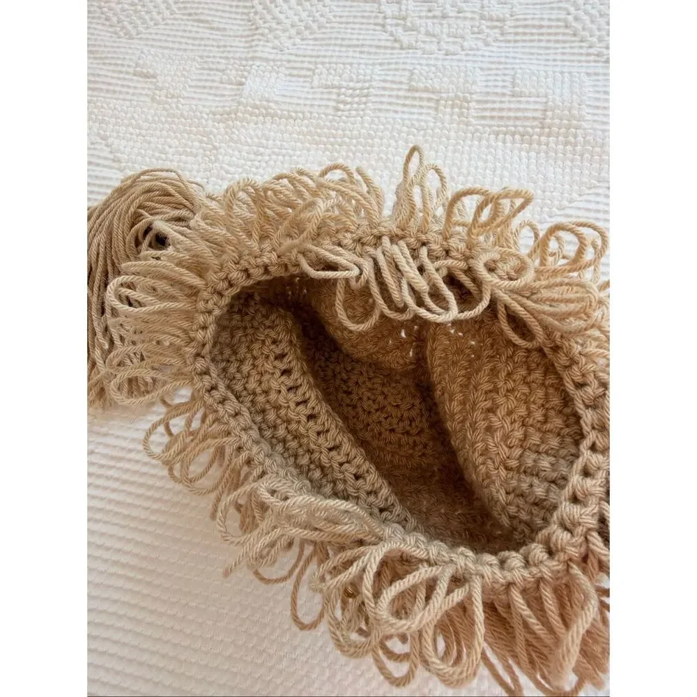 Crochet Cabbage Patch Baby Hat 6-12M Halloween‎